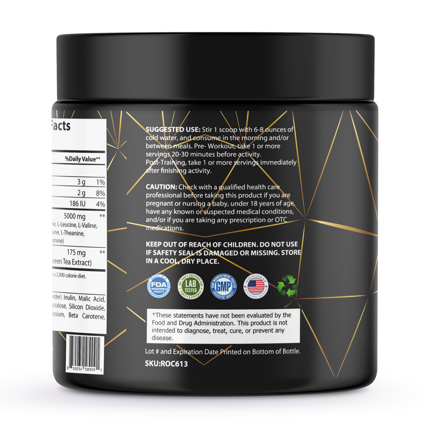 Amino Energized Peach Mango Flavor
