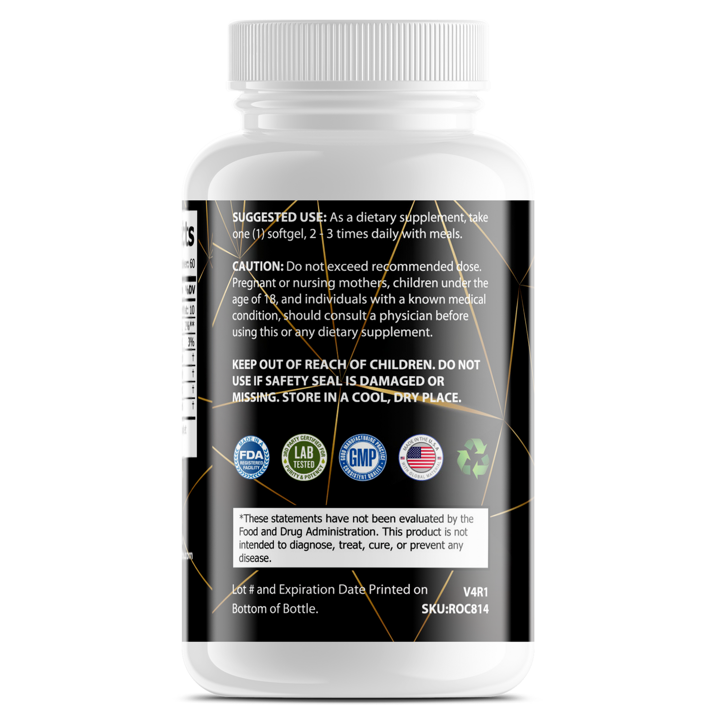 Omega-3 Fish Oil – Heart, Brain & Joint Support (60 Softgels)