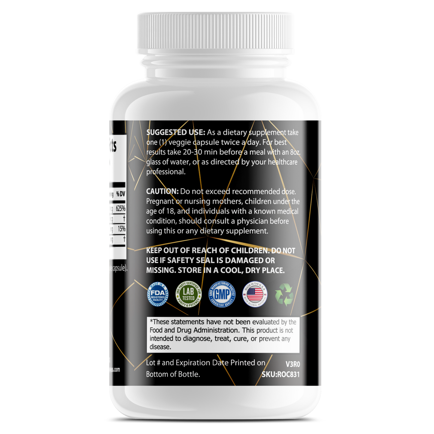 Vitamin K2 + D3 Supplement - Natural Vitamins for Health & Wellness