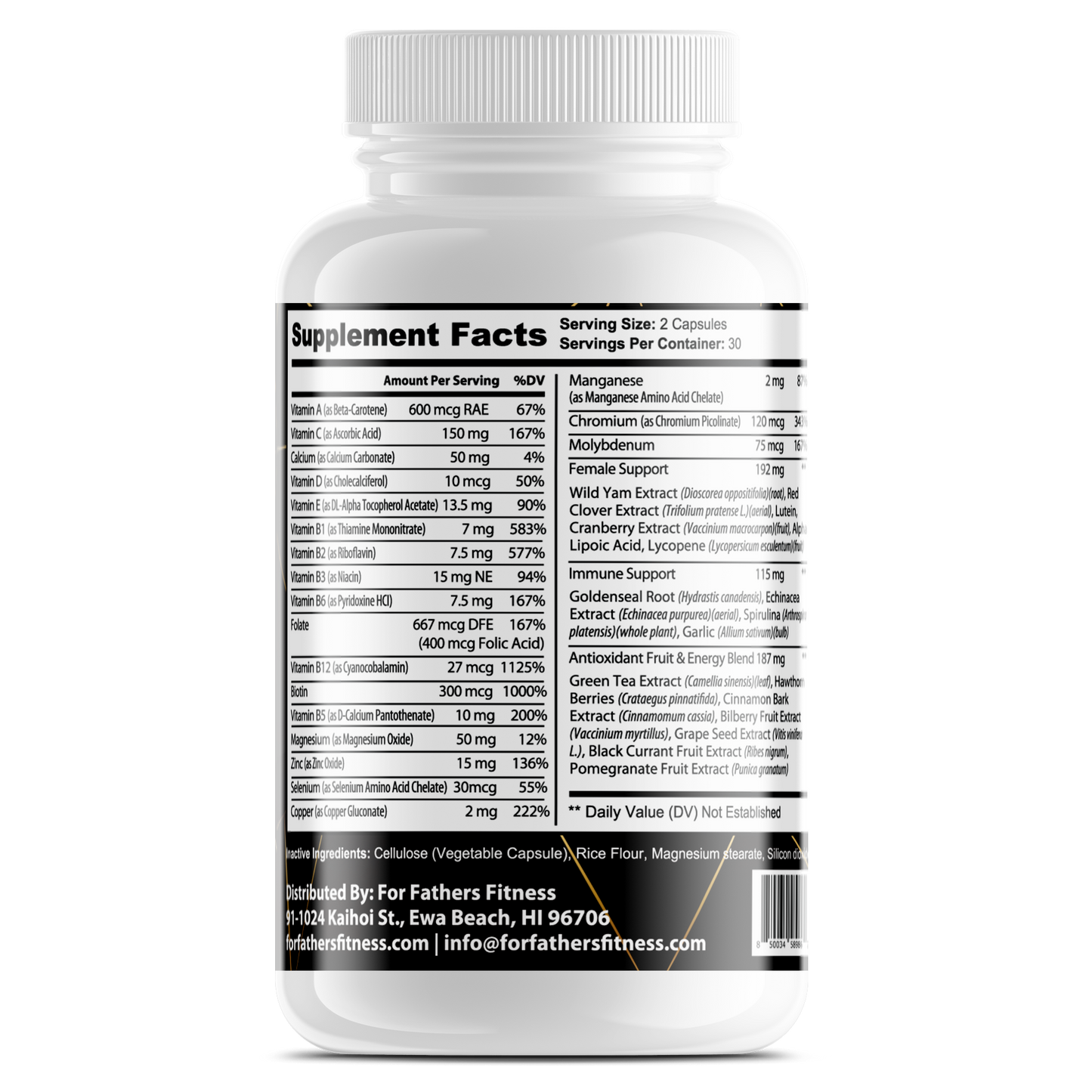 Women’s Multivitamin – Complete Wellness, Hormone & Energy Support