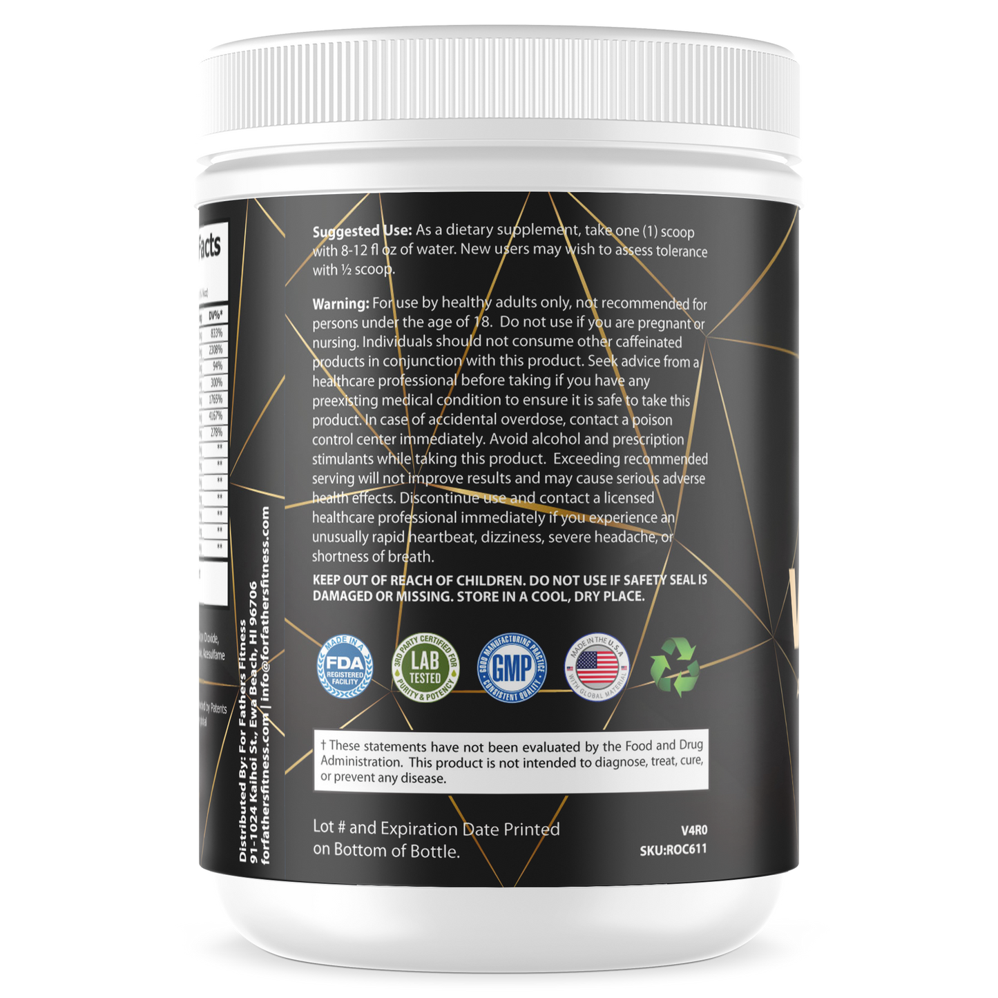 Pre-Workout: Tropical Sunrise Flavor