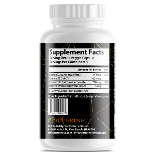 Vitamin K2 + D3 – Bone, Heart & Immune Support
