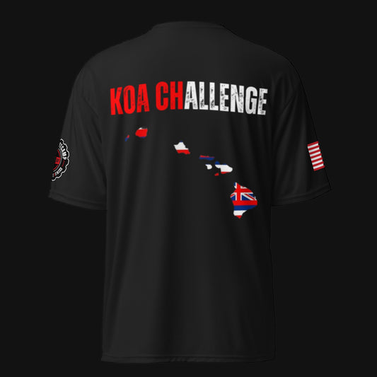 KOA Challenge shirt, back