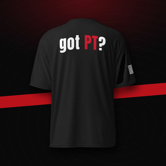 bg2|40494901428420|Big Tire Bootcamp ADAPTIVE Performance Tee — back, got PT?