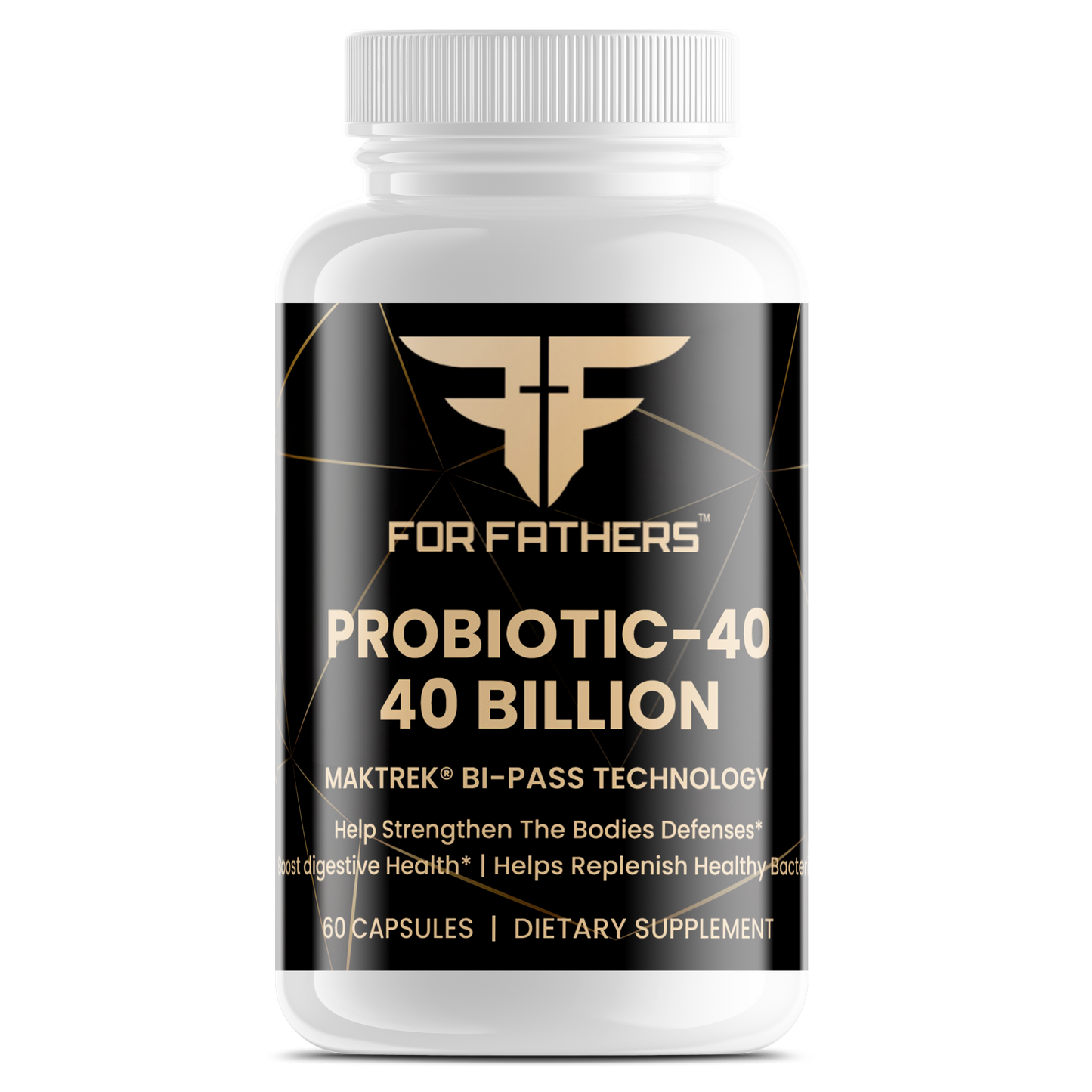 Probiotics 40 Billion CFU – Gut & Immune Support