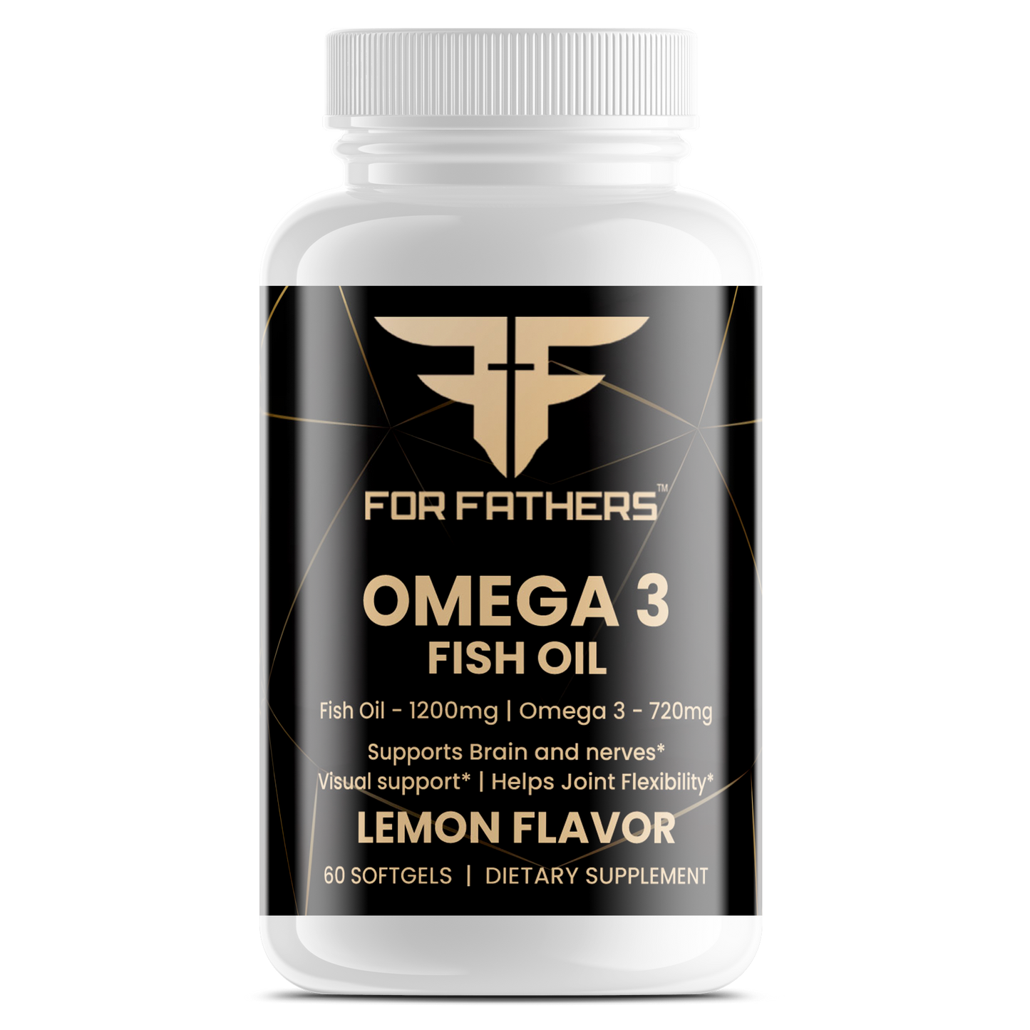 Omega-3 Fish Oil – Heart, Brain & Joint Support (60 Softgels)