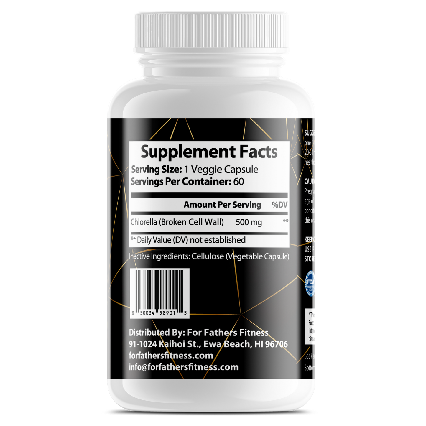 Organic Chlorella Tablets with Broken Cell Wall for Maximum Nutrition