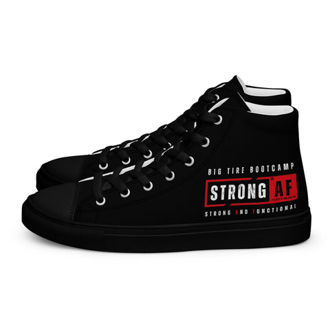 STRONG AF Men’s High Top Canvas Shoes