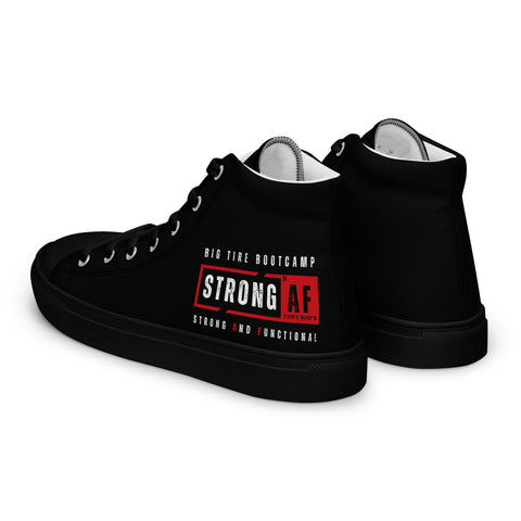 STRONG AF Men’s High Top Canvas Shoes