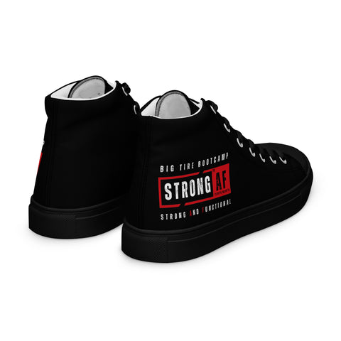 STRONG AF Men’s High Top Canvas Shoes