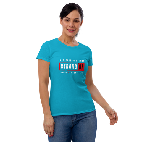 STRONG AF Women's Short Sleeve Tee
