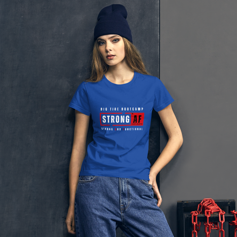 STRONG AF Women's Short Sleeve Tee