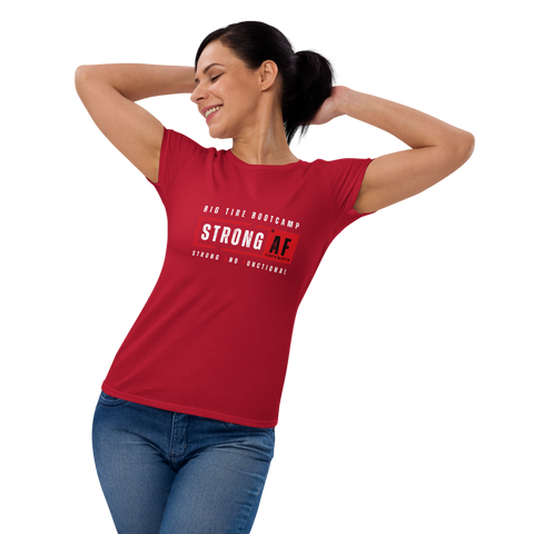 STRONG AF Women's Short Sleeve Tee