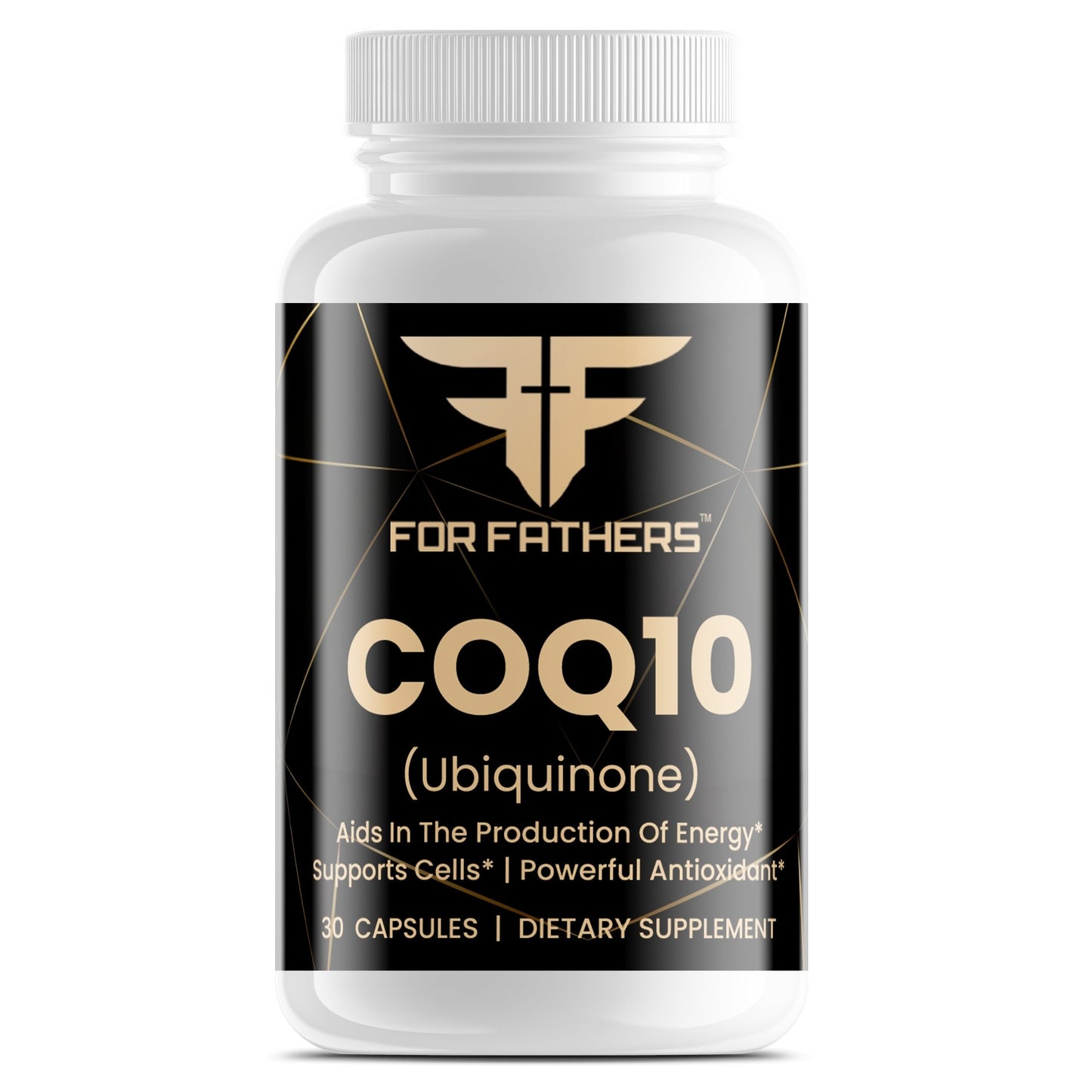 CoQ10 Ubiquinone 200mg for Energy Support & Heart Health - For Fathers Fitness