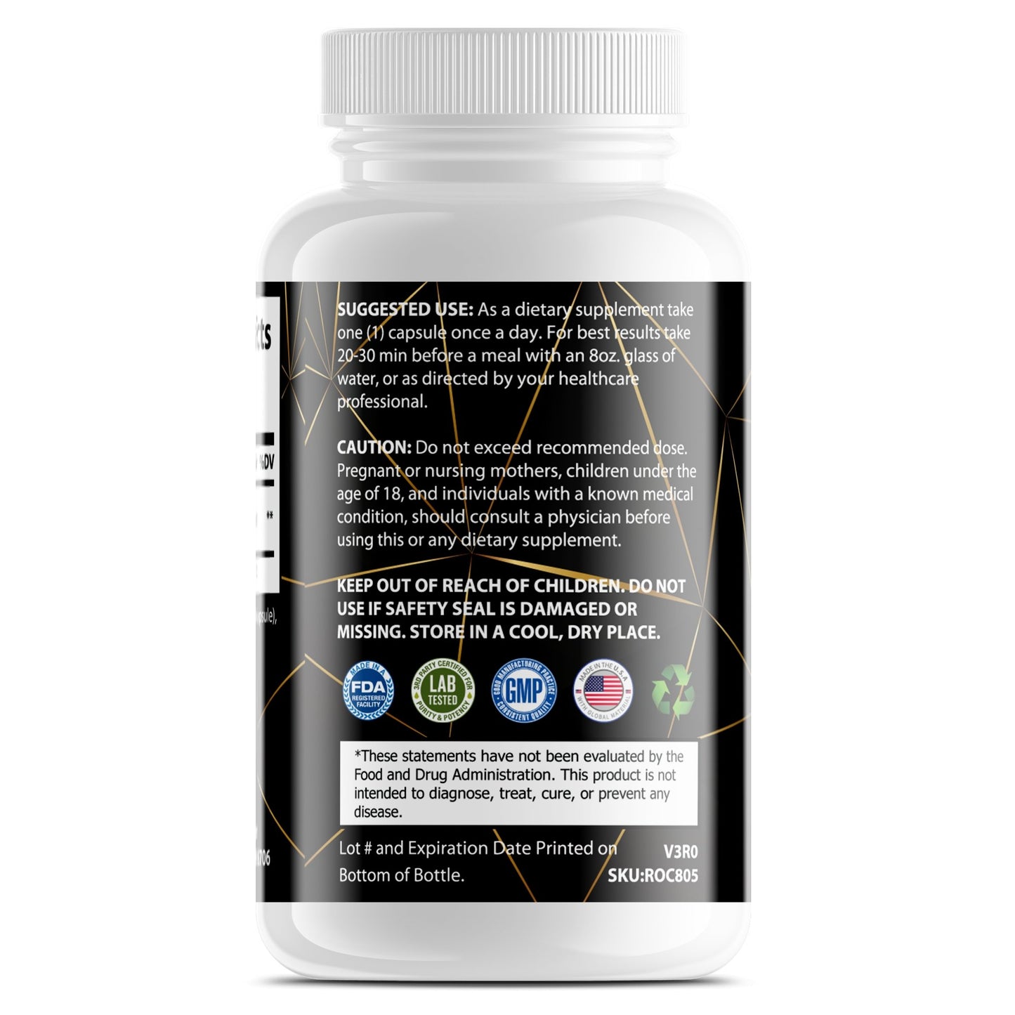 CoQ10 Ubiquinone 200mg for Energy Support & Heart Health - For Fathers Fitness
