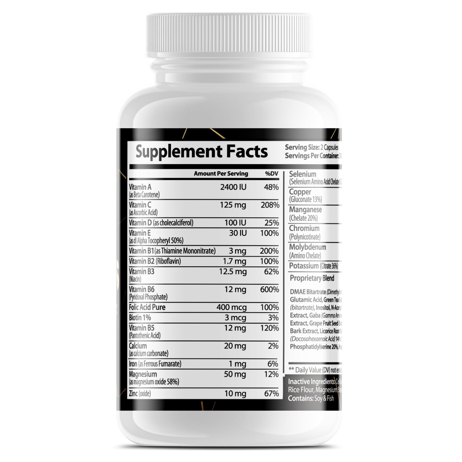 Neuro Plus Brain Supplement for Increased Focus & Cognitive Performance - For Fathers Fitness