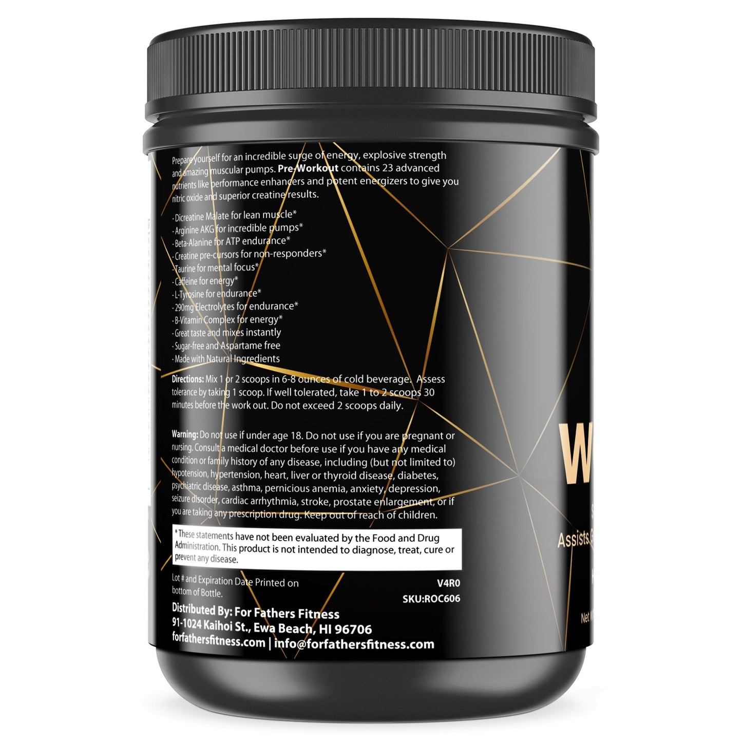 PRE-WORKOUT WATERMELON - For Fathers Fitness