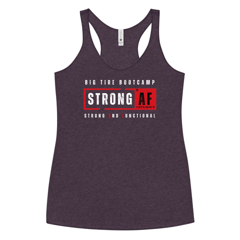 Strong And Functional Women's Racerback Tank Top - For Fathers Fitness