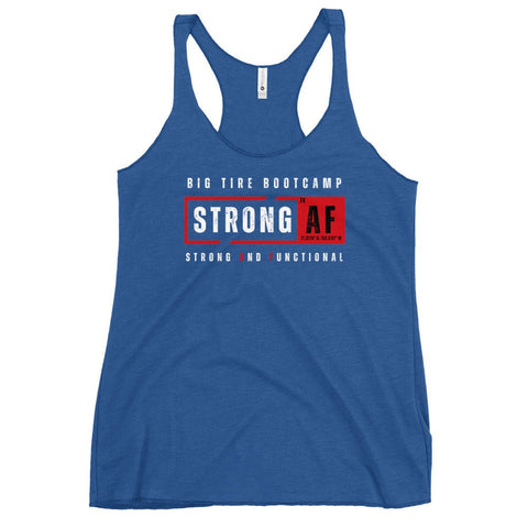 Strong And Functional Women's Racerback Tank Top - For Fathers Fitness