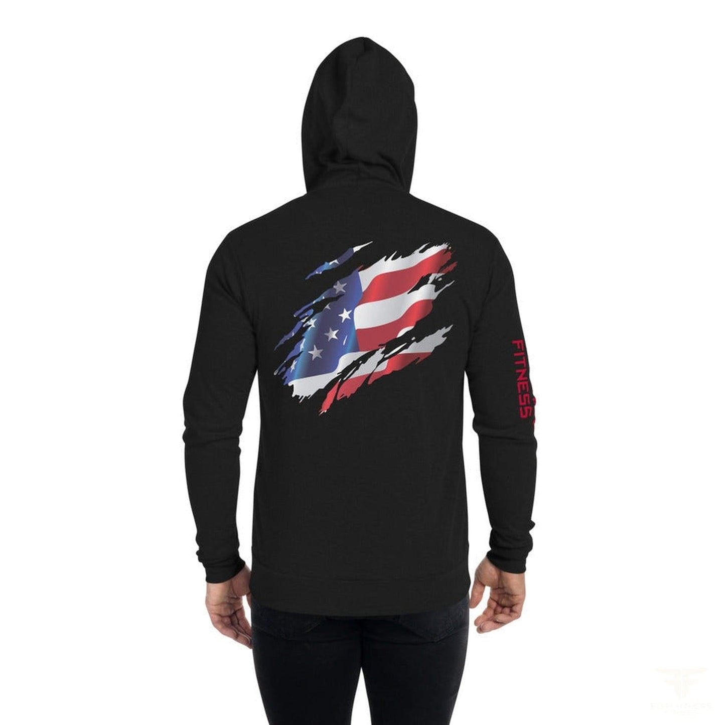 Zip Hoodie Patriot - For Fathers Fitness