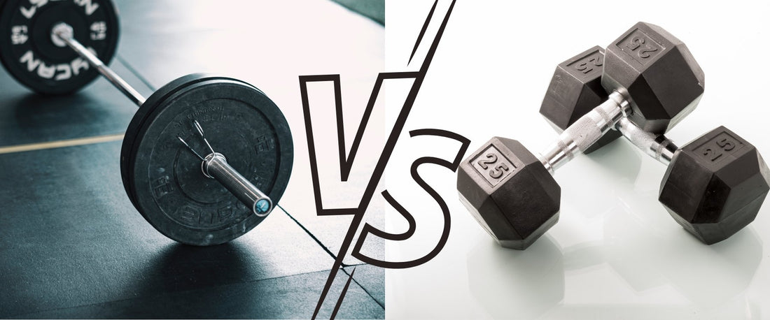 Barbells VS Dumbbells - Which One's Better? - For Fathers Fitness