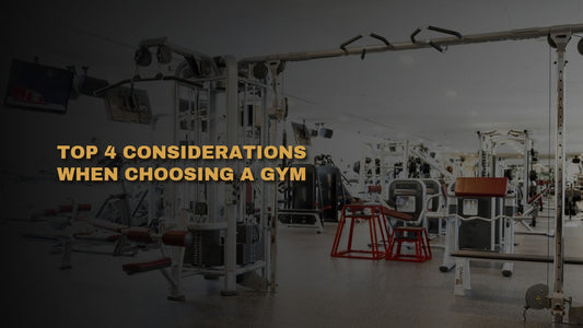 Top 4 Considerations When Choosing A Gym