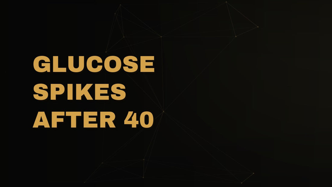 Glucose Spikes After 40: What a CGM Reveals About Your Energy Crashes