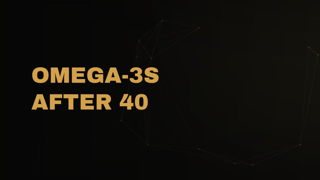 Omega-3s After 40: EPA, DHA, and the Dose That Actually Matters
