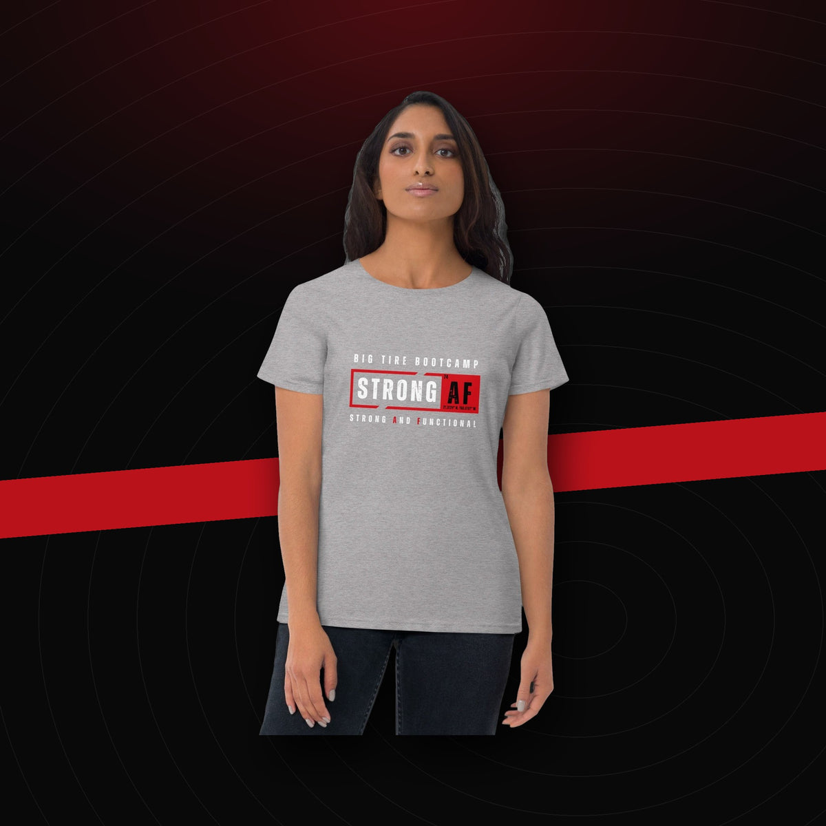 bg2|39101774758084|Big Tire Bootcamp STRONG AF apparel