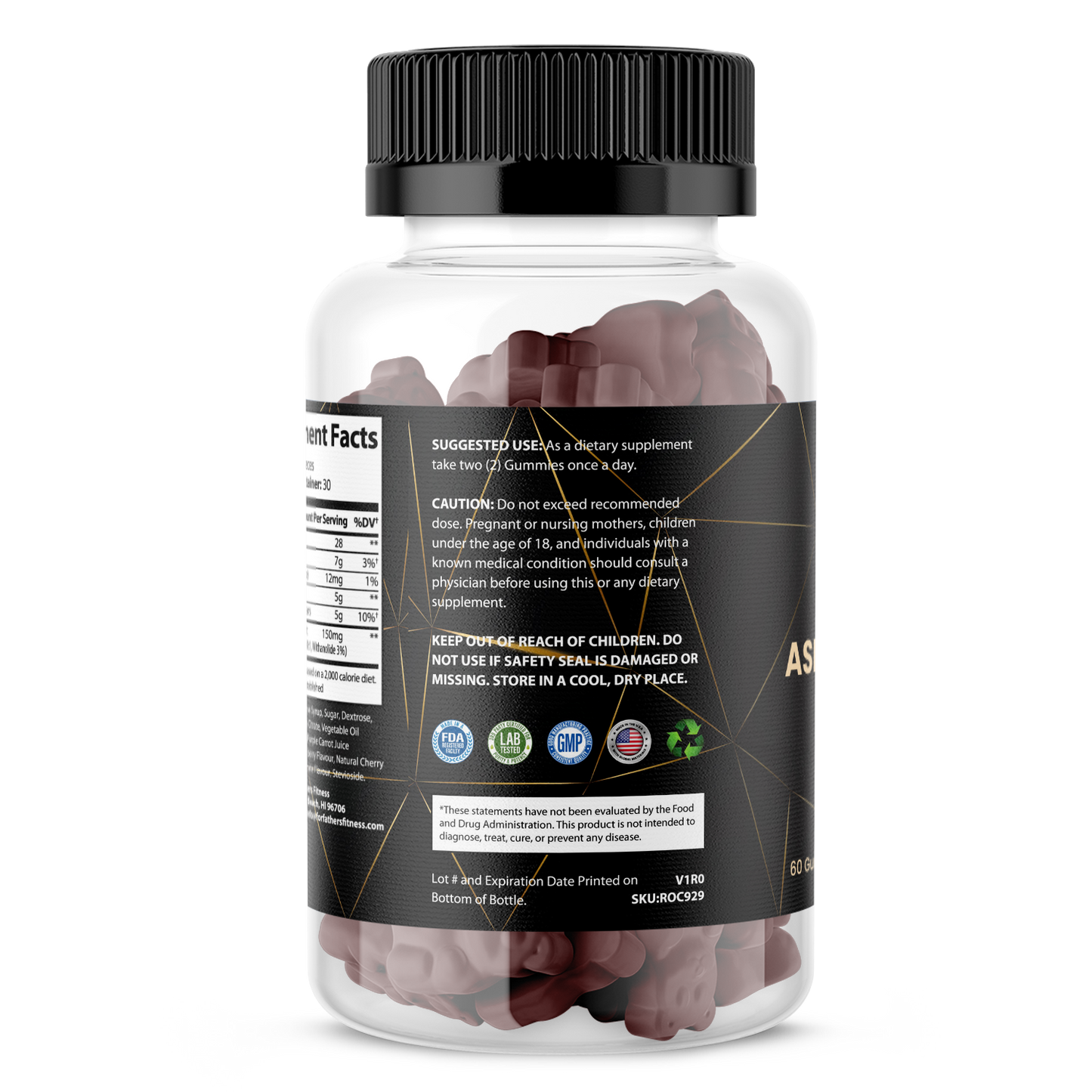 Ashwagandha Gummies – Stress Relief & Calm Support