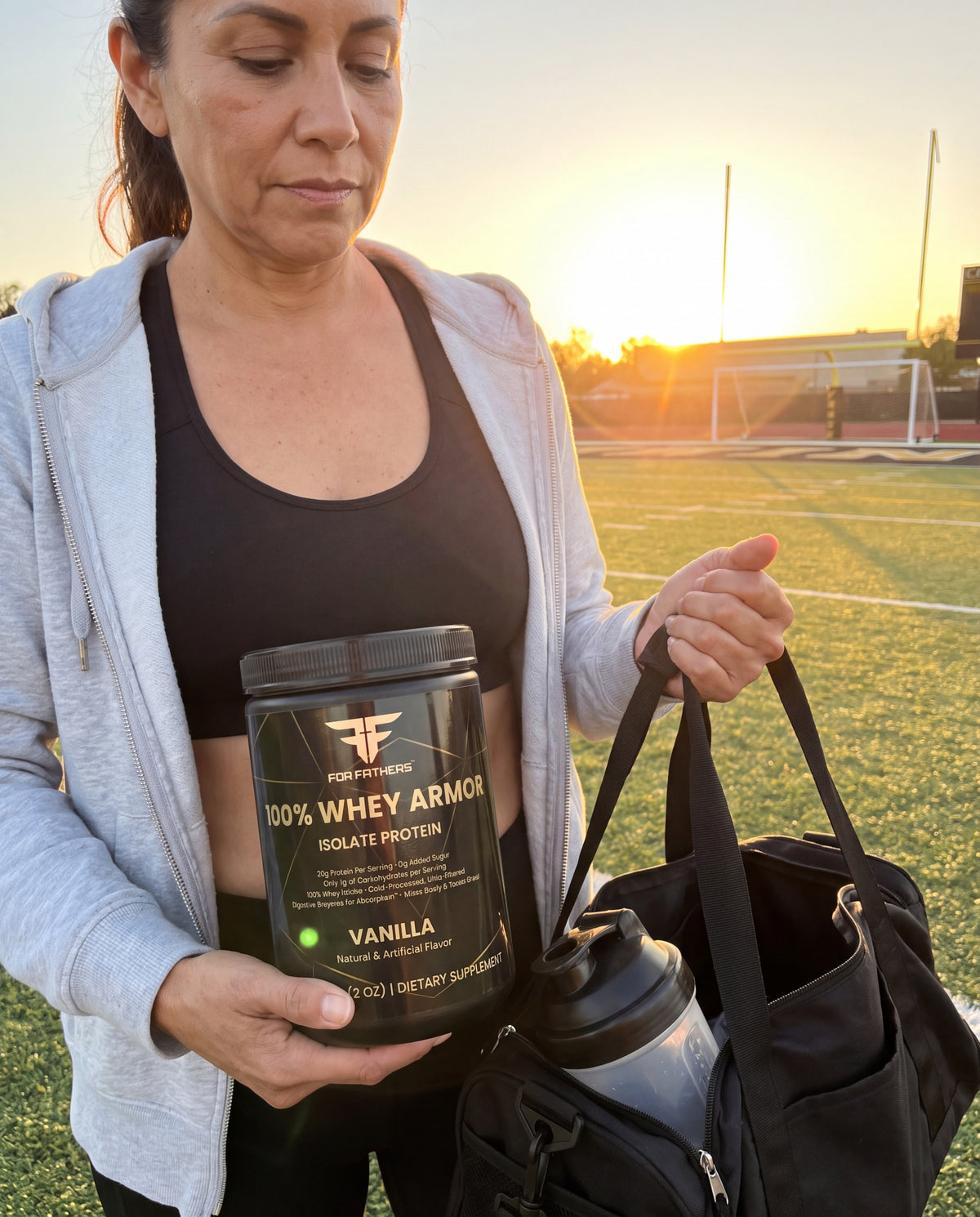100% Whey Armor Isolate – For Fathers Fitness – lifestyle