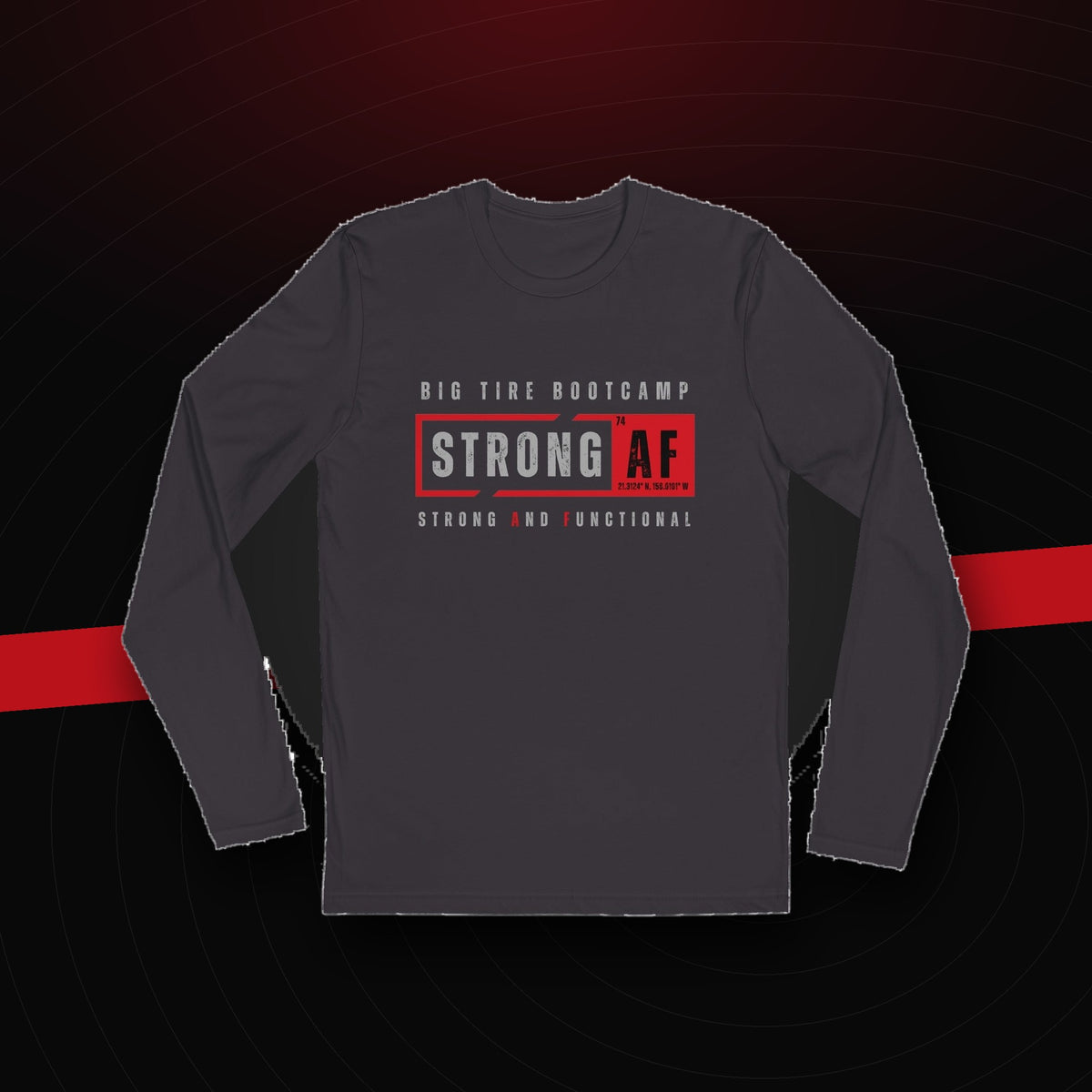 bg2|39101353656516|Big Tire Bootcamp STRONG AF apparel