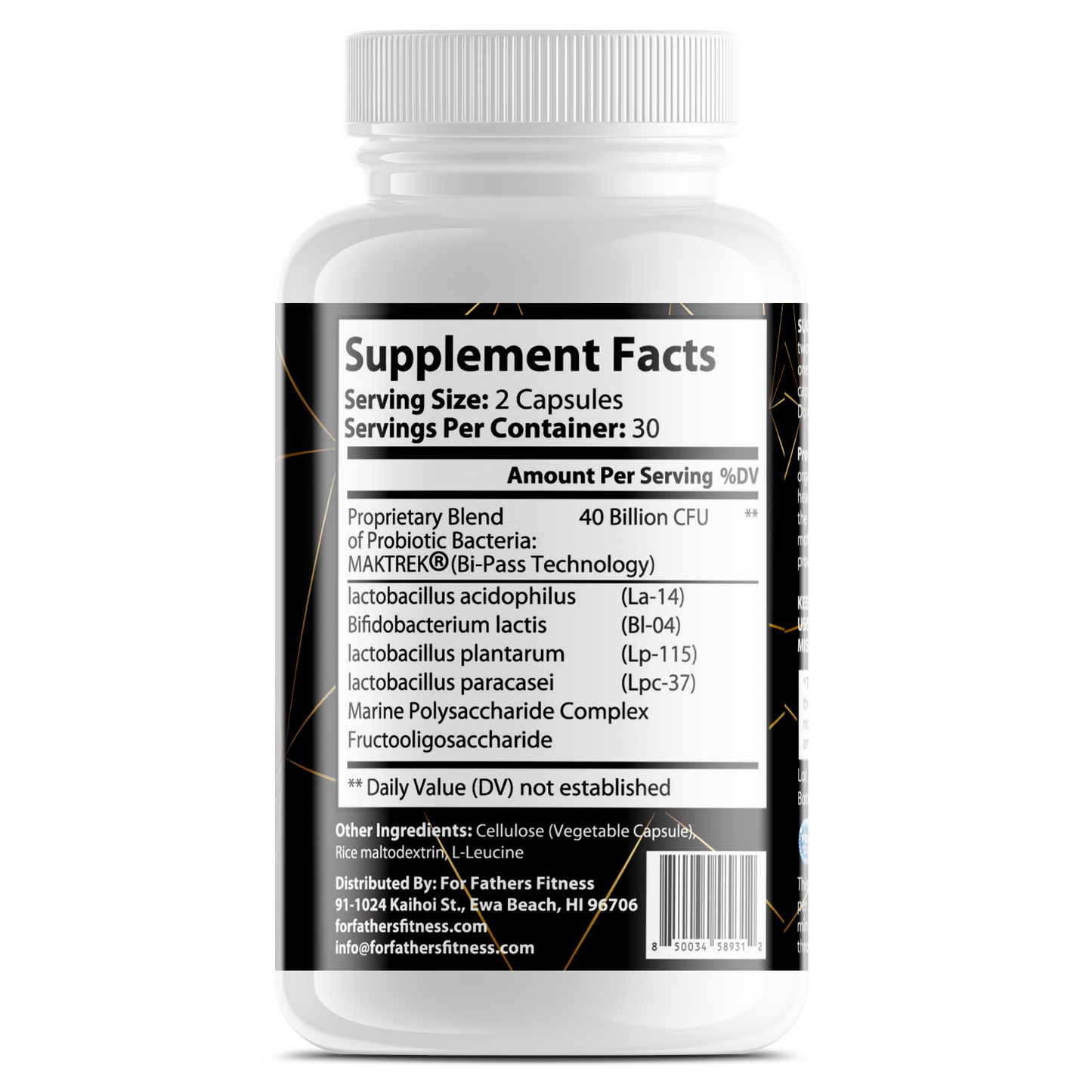 Probiotics 40 Billion CFU – Gut & Immune Support