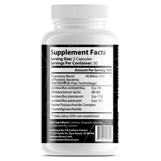 Probiotics 40 Billion CFU – Gut & Immune Support