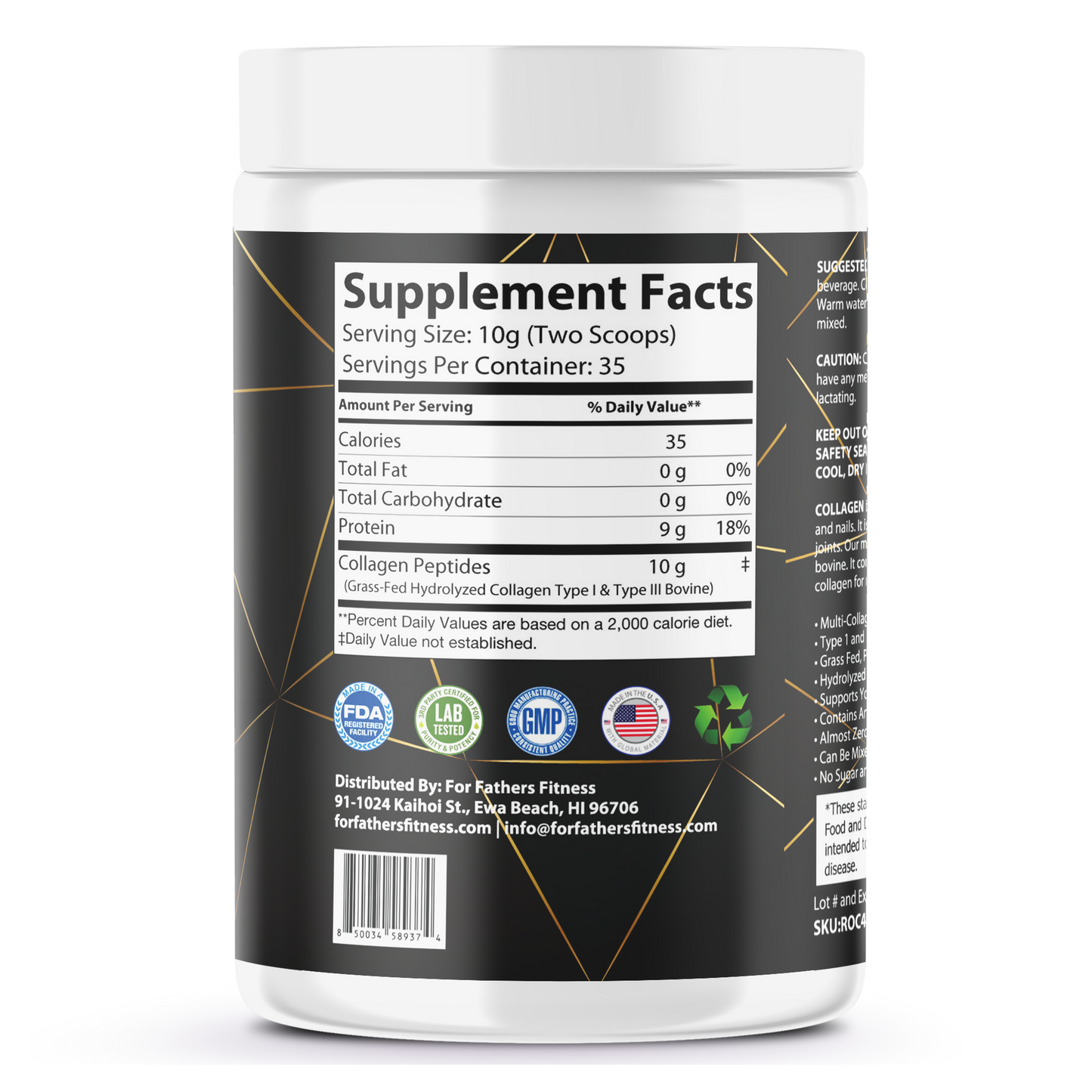 Collagen Peptides Powder – Joints, Skin & Recovery