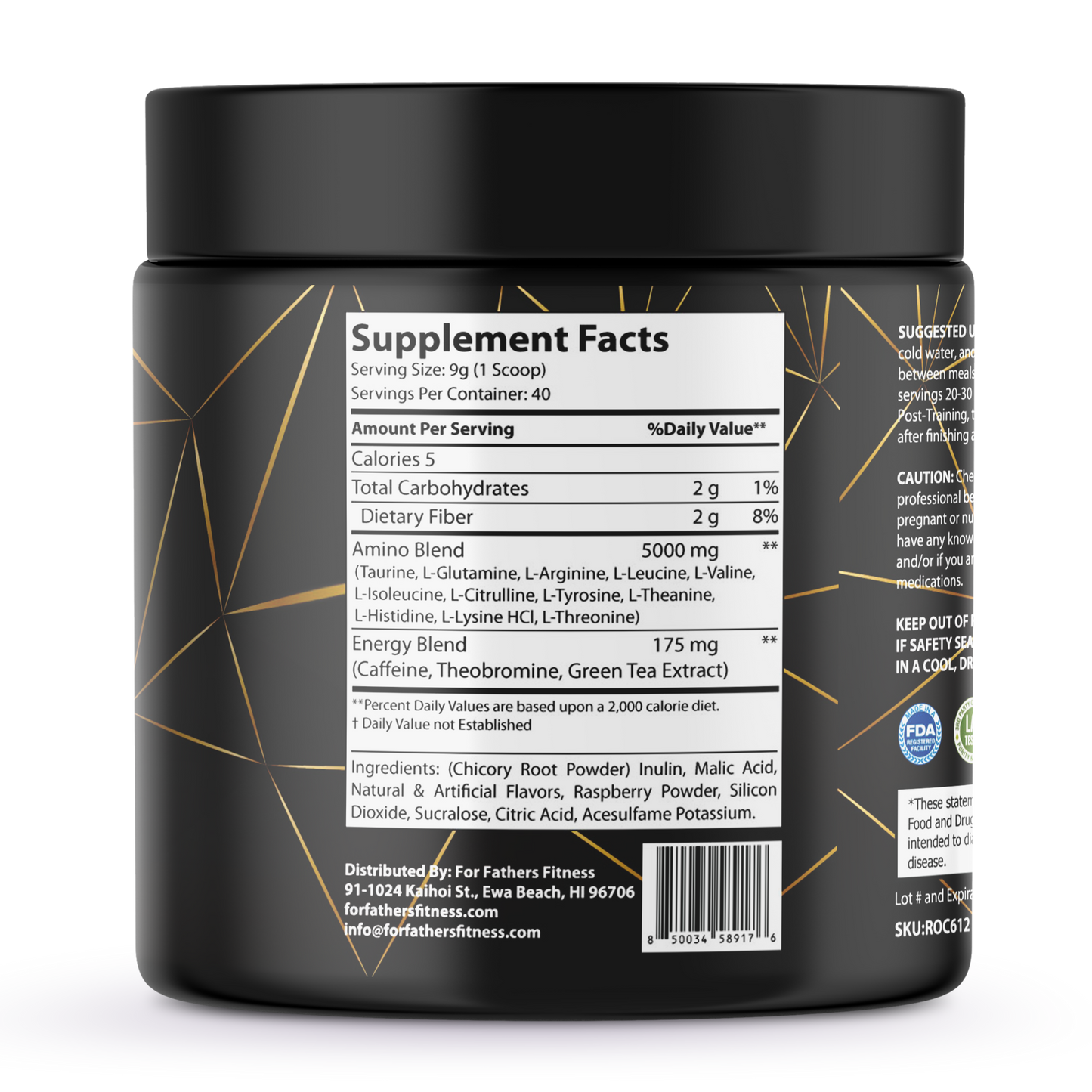 Amino Energy – Raspberry Iced Tea | Endurance & Recovery