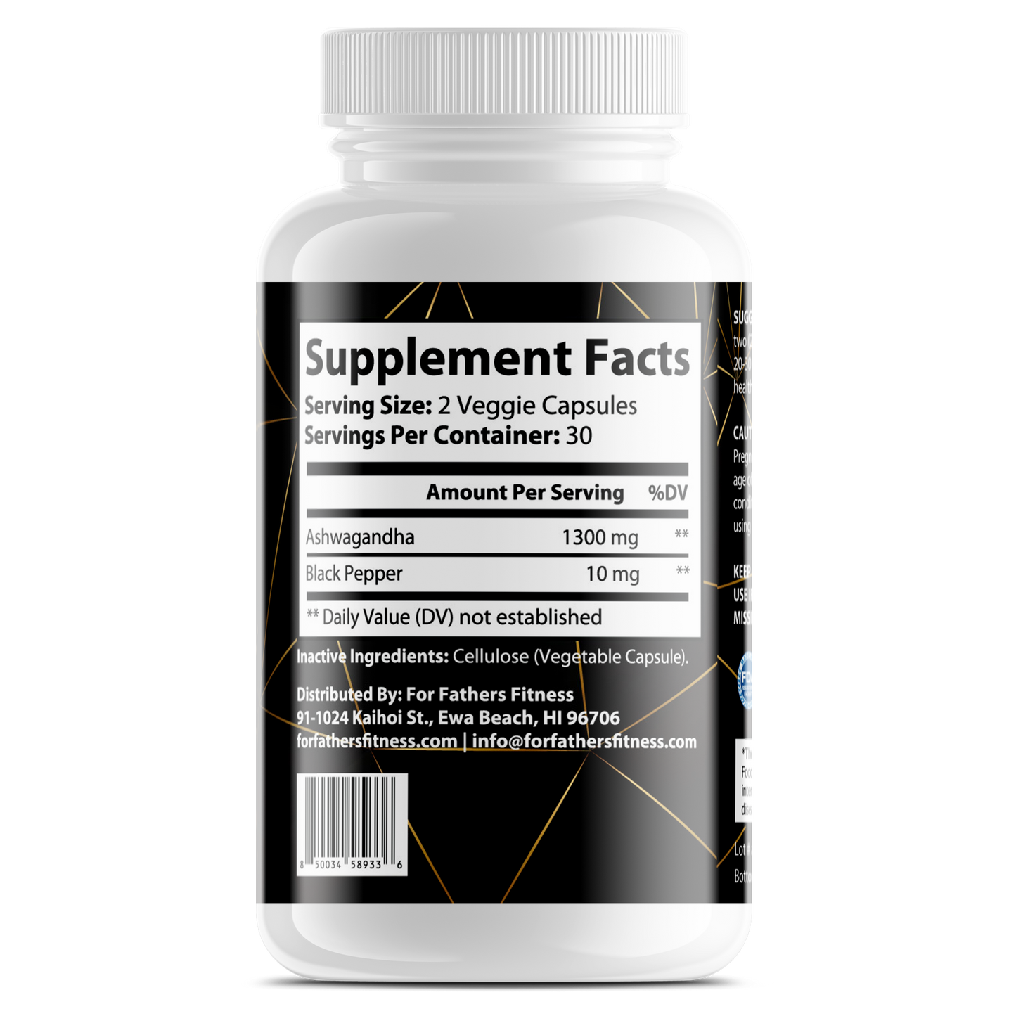 Organic Ashwagandha Capsules – Natural Stress Relief & Hormone Balance
