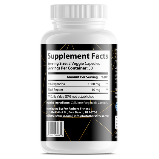 Organic Ashwagandha Capsules – Natural Stress Relief & Hormone Balance