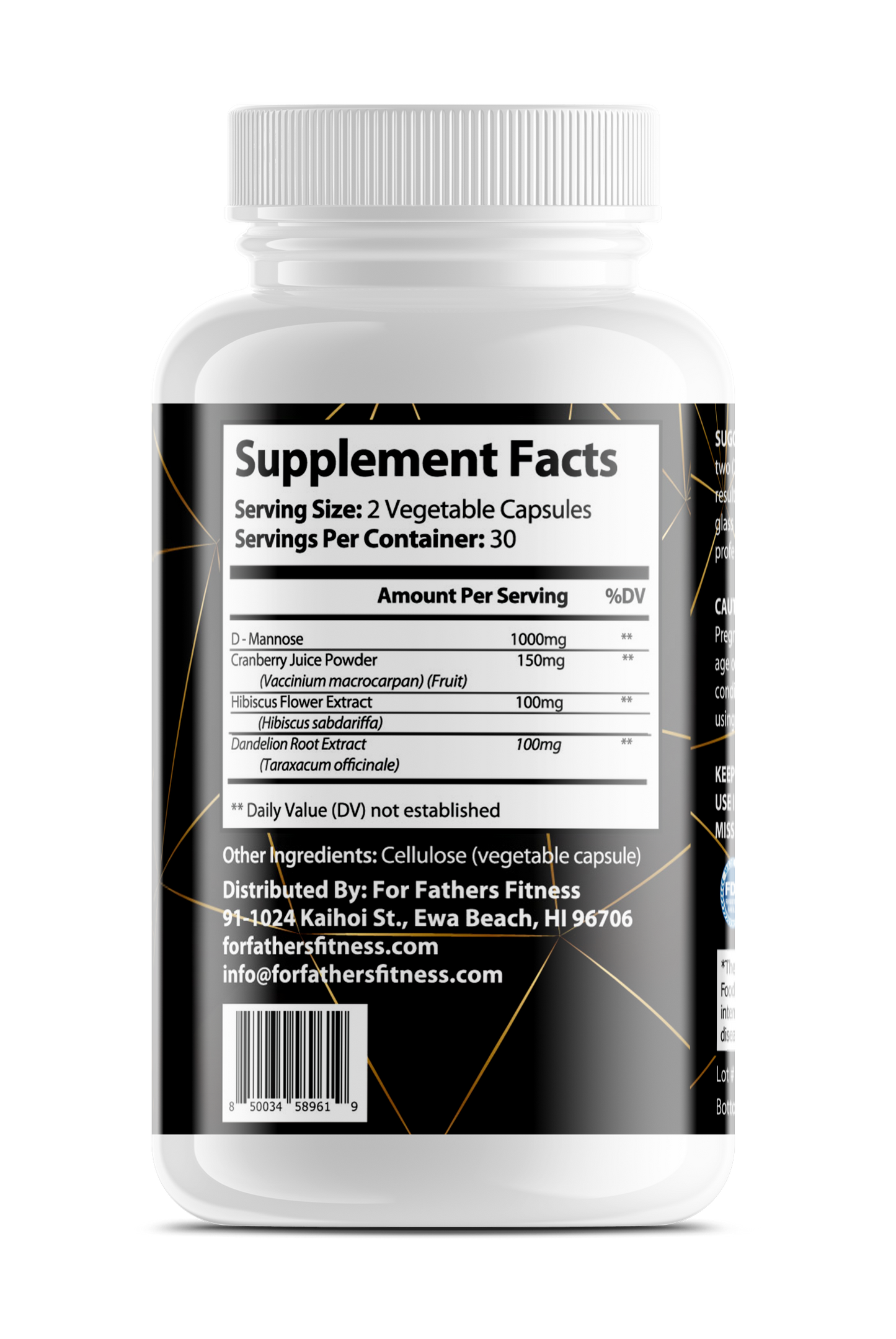 D-Mannose – Urinary Tract & Bladder Health