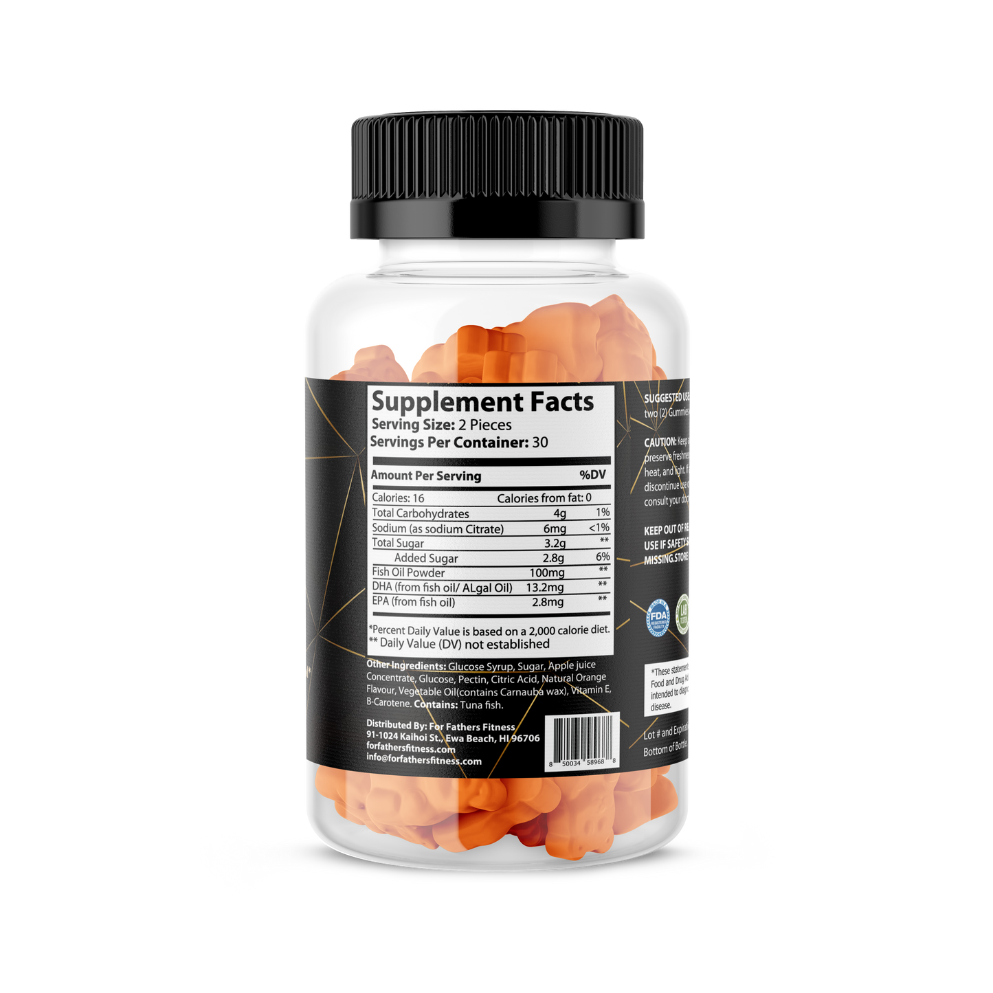 Omega-3 Gummies – Heart & Brain Support