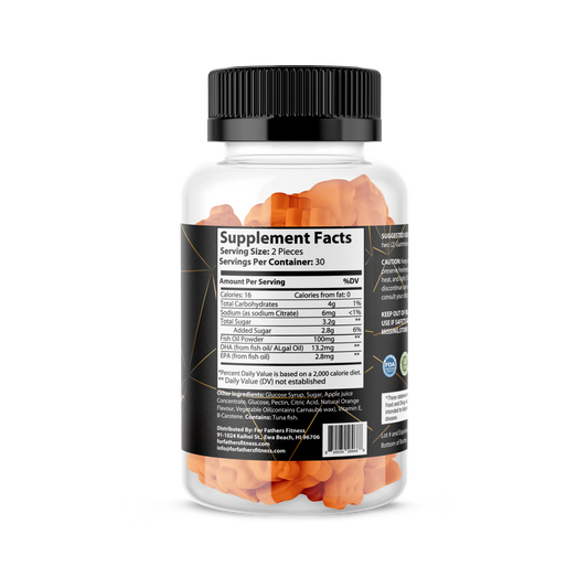 Omega-3 Gummies – Heart & Brain Support