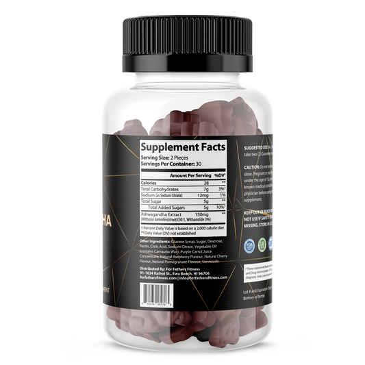 Ashwagandha Gummies – Stress Relief & Calm Support