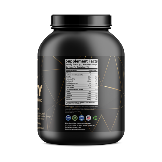 Protein – Chocolate Milkshake | Muscle, Recovery, Immune & Metabolic Support | 5LB | For Fathers