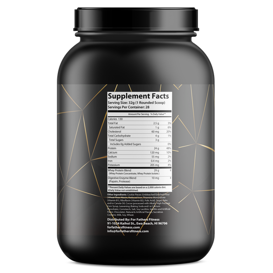4-in-1 Whey Protein – Cookies & Cream Milkshake | Muscle, Recovery, Immunity & Daily Wellness | 2LB