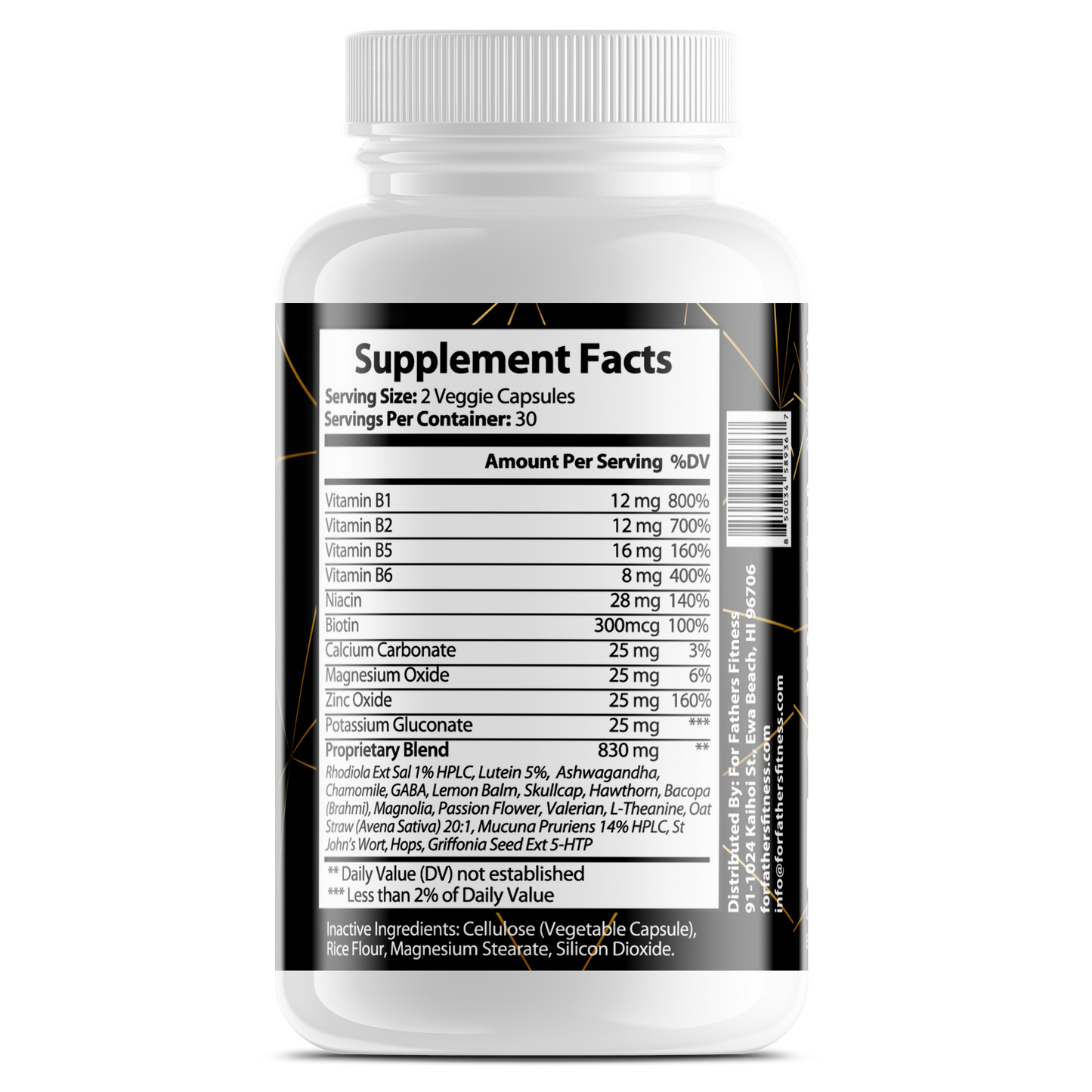 Anti-Anxiety Supplement – Natural Stress & Mood Relief