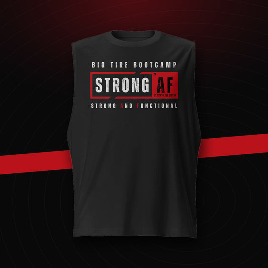 bg2|41039618736324|Big Tire Bootcamp STRONG AF apparel