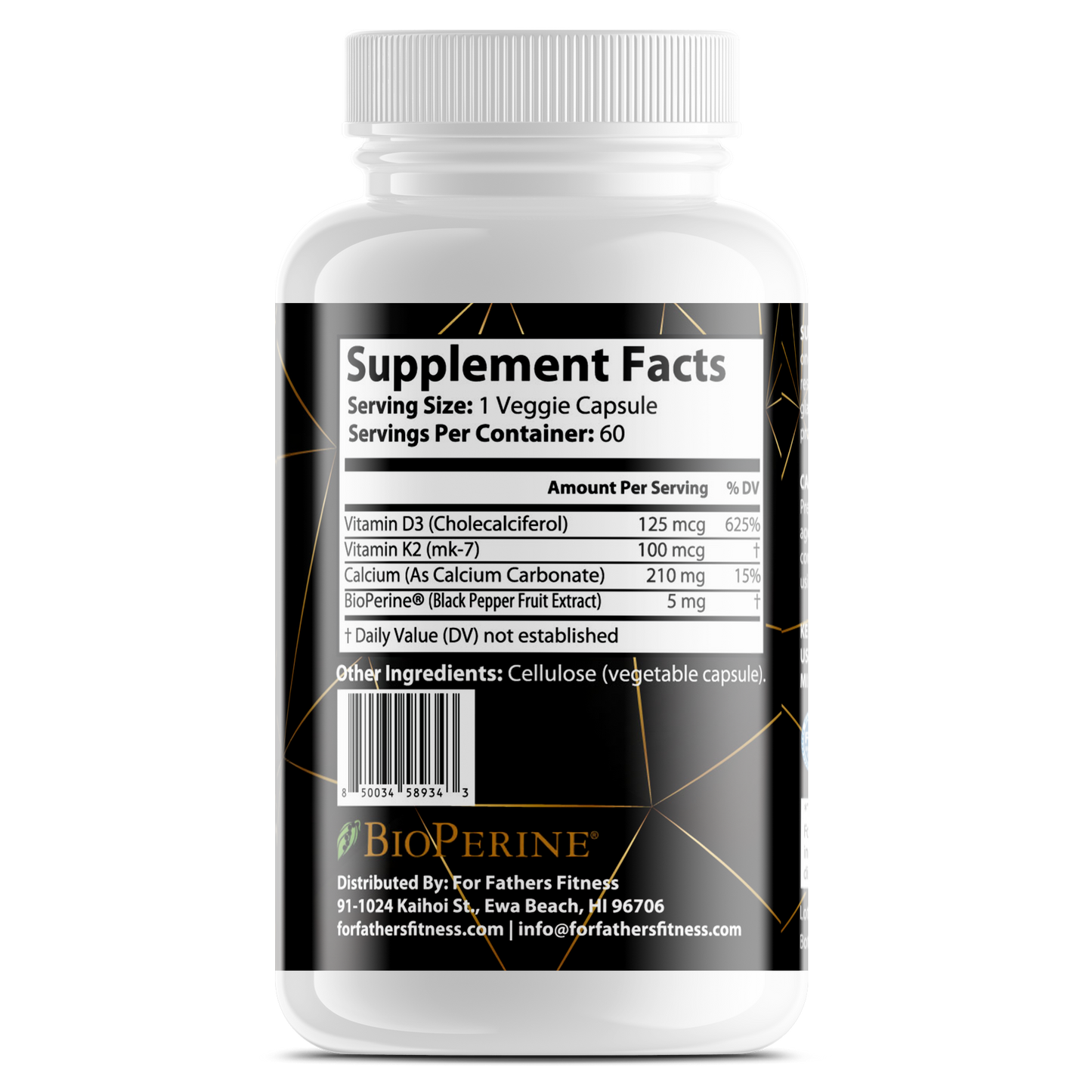 Vitamin K2 + D3 – Bone, Heart & Immune Support