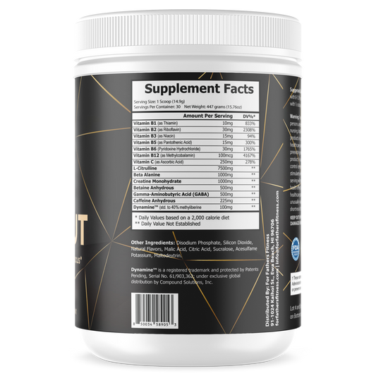 Pre-Workout: Tropical Sunrise Flavor