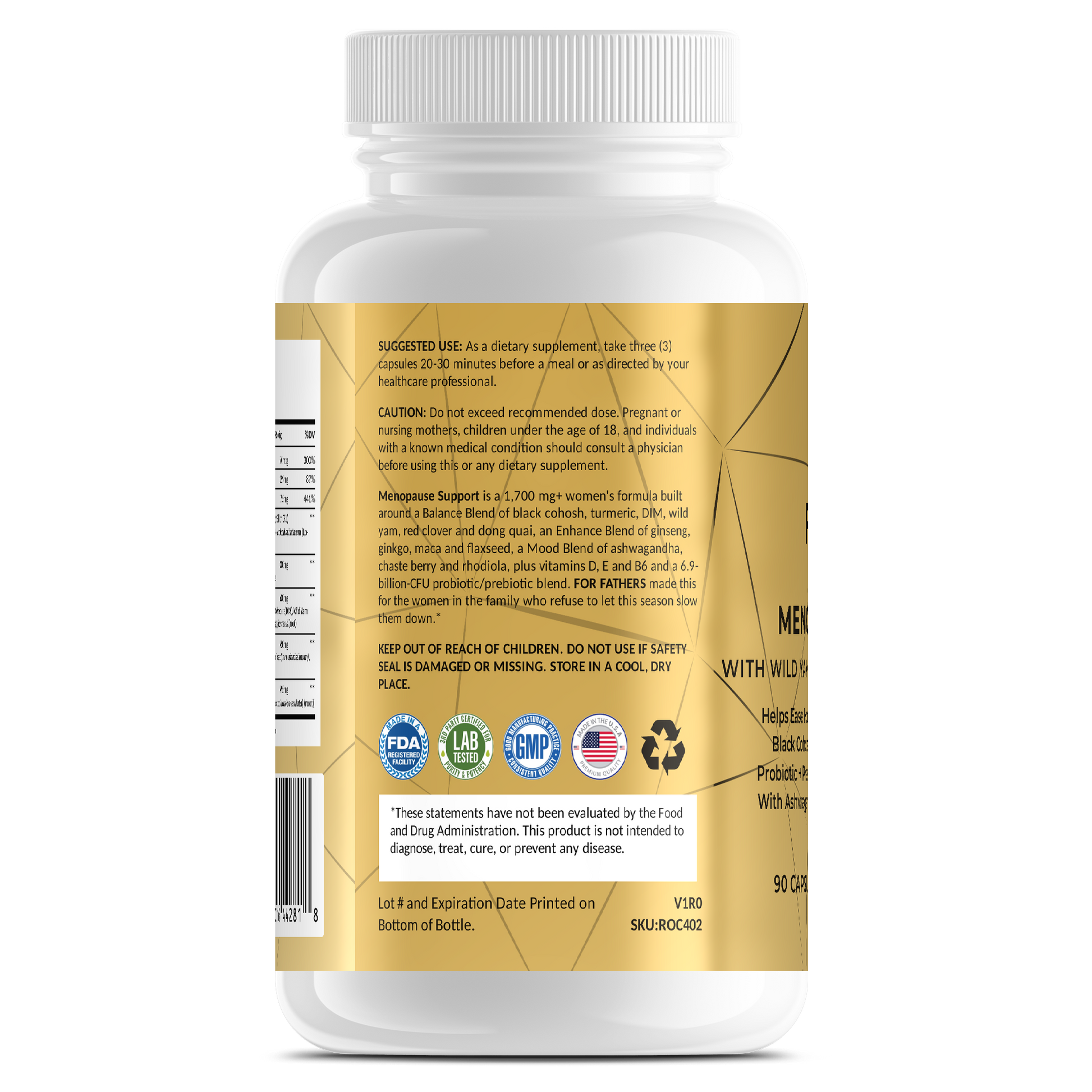 Menopause Support – FOR HER by For Fathers Fitness – side
