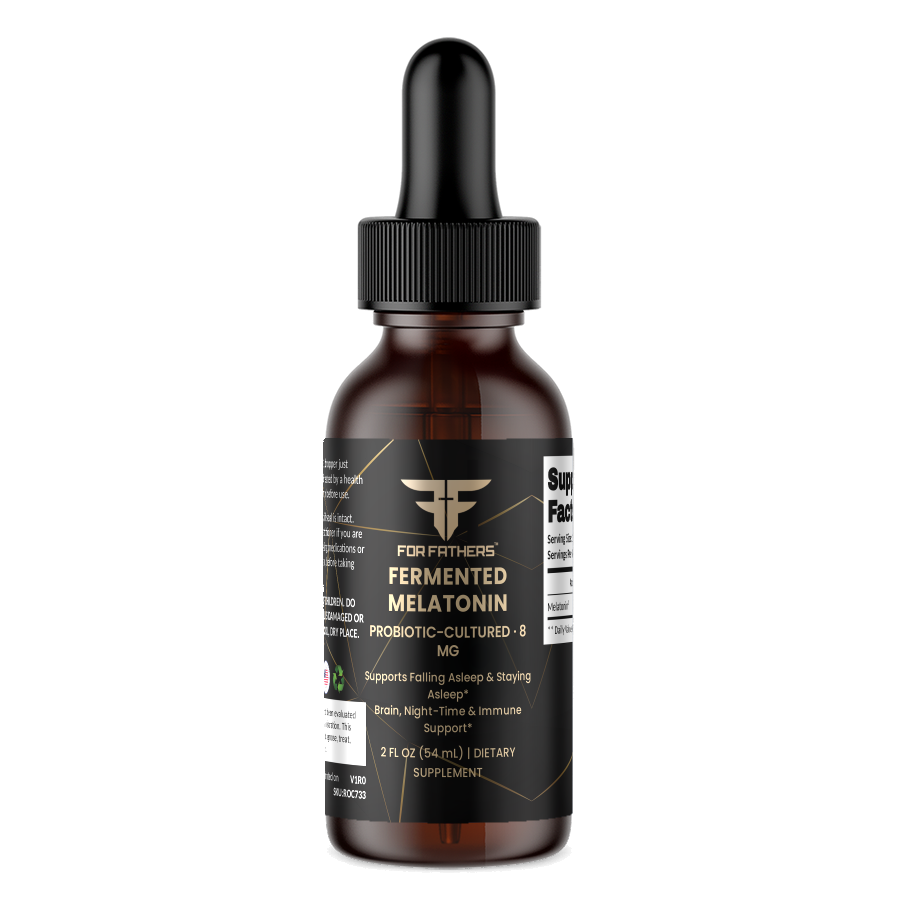 Fermented Melatonin – For Fathers Fitness – front